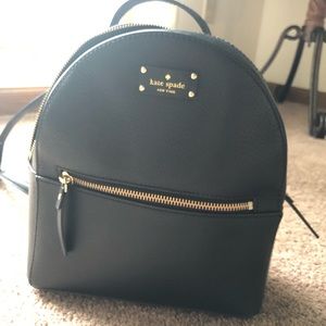 Black Kate Spade backpack♠️
